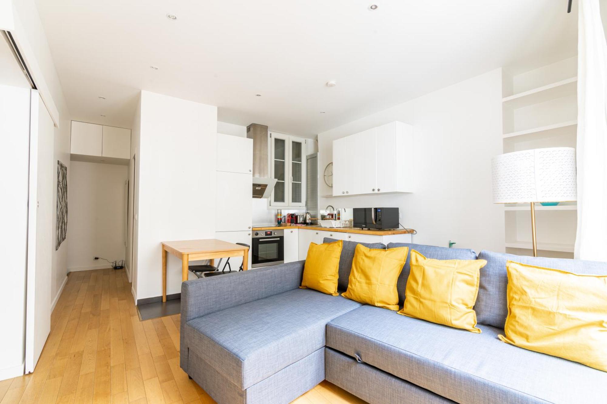 Luxurious 1 Bedroom Republique Vinaigriers Free Netflix Paris Exterior foto