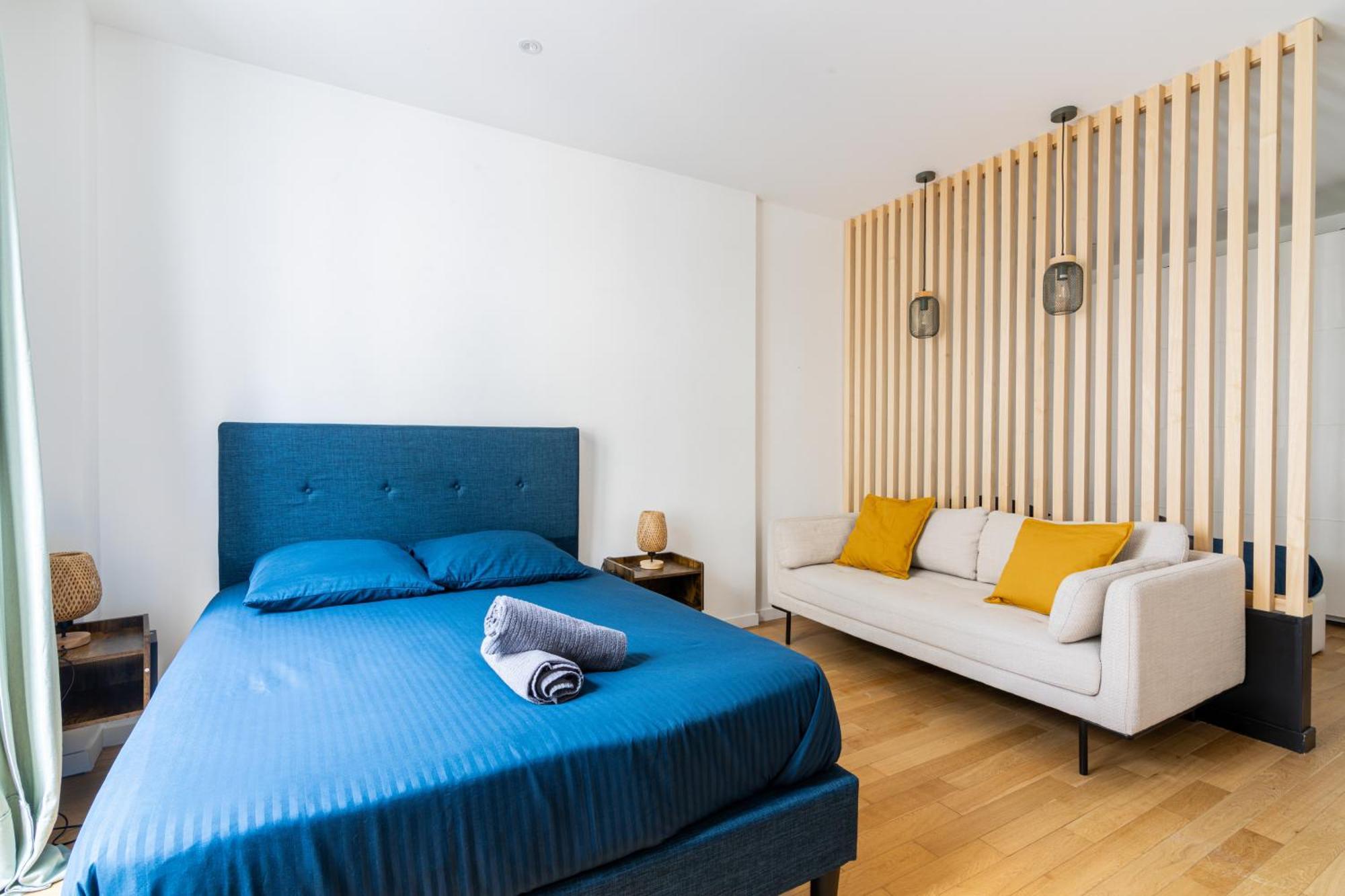 Luxurious 1 Bedroom Republique Vinaigriers Free Netflix Paris Exterior foto